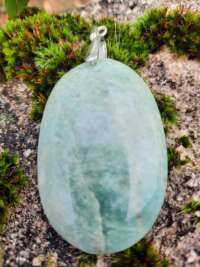 pendentif Amazonite 5.5cm