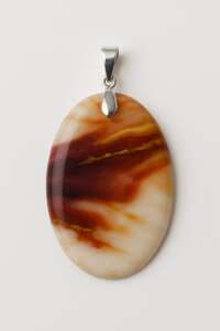 Pendentif Jaspe Mokaïte