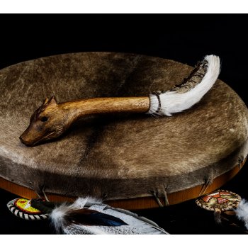 mailloche chamanique animal totem