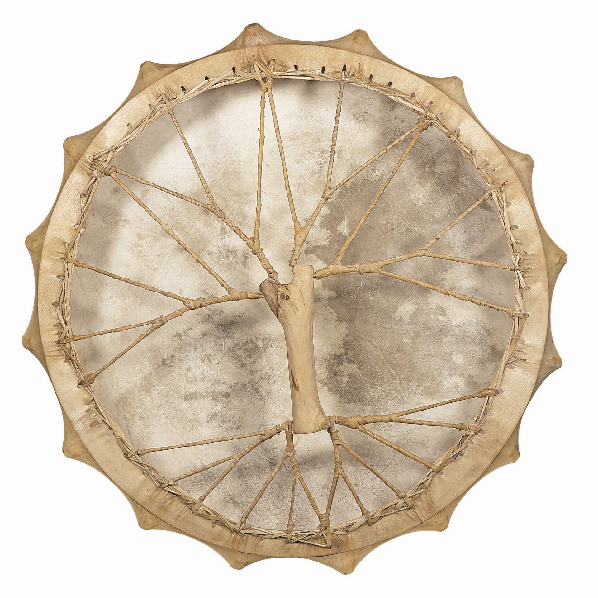 tambour sibérien oiseau tonnerre 58 cm en peau de chèvre – Image 2